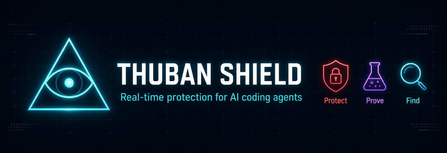 Thuban Shield — real-time protection for AI coding agents